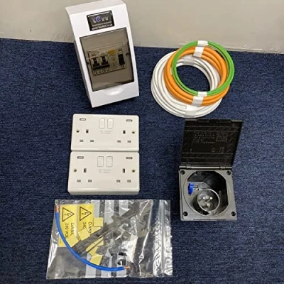 Image of TEW 240V Mains Electric Hook Up Installation Kit Campervan Motorhome Conversion 35