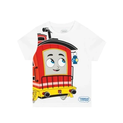 Image of Thomas &amp; FRIENDS Boys T Shirt Bruno Train Tshirt The Tank Engine Clothes White 2 3 Years