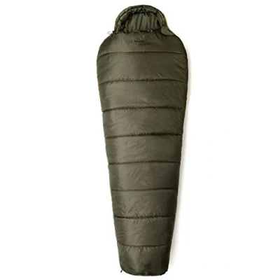 Image of Snugpak Sleeper Expedition Basecamp Sleeping Bag Mummy Shape (Olive, Left Side Zip)