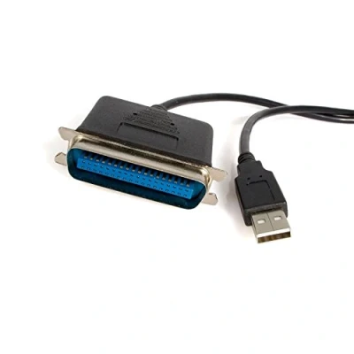 Image of StarTech.com 10 ft USB to Parallel Printer Adapter M/M ieee 1284 centronics Cable (ICUSB128410)