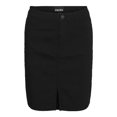 Image of Pieces Pcskin SLIM Short Skirt Mini skirt, Women&#039;s, Size: Small, Black