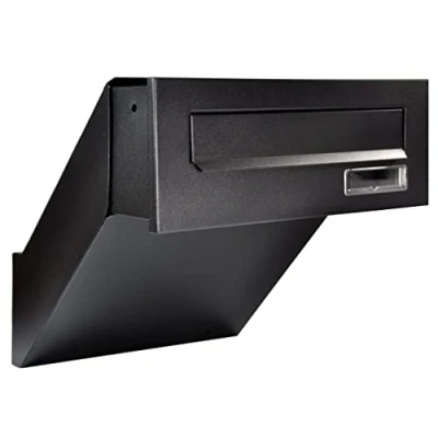 Image of Masonry Letter Box Matt Black