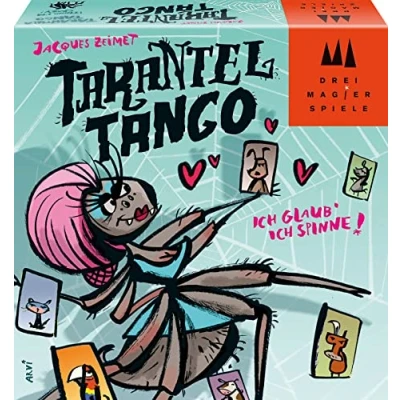 Image of Schmidt, Tarantula Tango, Card Game, Ages 7+, 2 5 Players, 15 Minutes Playing Time