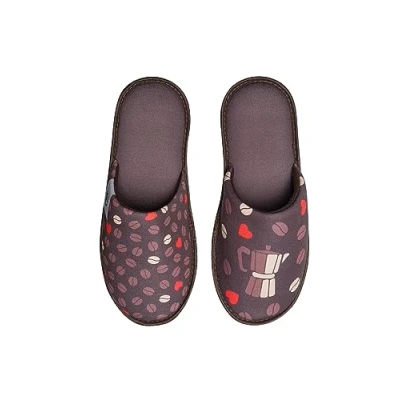 Image of Dedoles Slippers for Women, Men &amp; Kids Memory Foam Funny Designs Coffee Avocado Unicorn Music Lavender Comics Games Gift, Colour: Love, Size: 8 8.5 UK