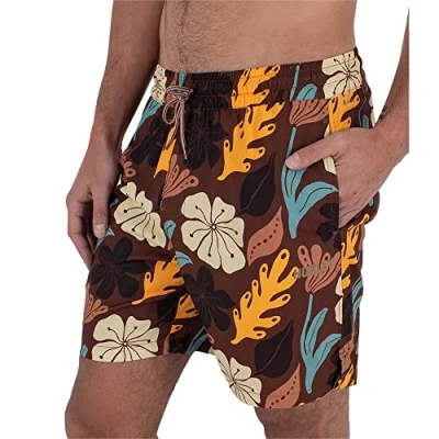 Image of Hurley Men&#039;s Explore H2o dri Trek Ii 17.5&#039; Shorts, Eclipse, L