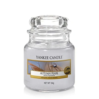 Image of Yankee Candle Jar Scented Candle, Autumn Pearl, Small