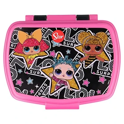Image of OM SUPPLIES LOL Sandwich Lunch Snack Box Kids Children School (LOL)