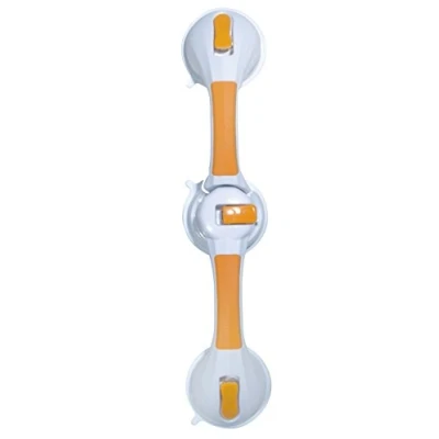 Image of Ability Superstore 12 Inch Dual Rotating Suction Cup Grab Bar with Indicator