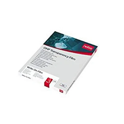 Image of Nobo Overhead Projector Film Write On A4 Pack of 100