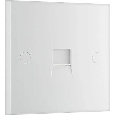 Image of BG Electrical Single Master Telephone Slave Socket