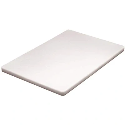 Image of Hygiplas Thick Chopping Board in White Polyethylene 20 x 450 300 mm