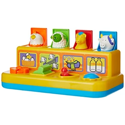 Image of Fun Time Pop Up Farmyard Friends, yellow