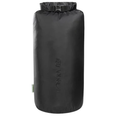 Image of Tatonka Unisex Adult Dry Bag 10 L Storage Bag, Black, Diameter 18.5 x 28 cm