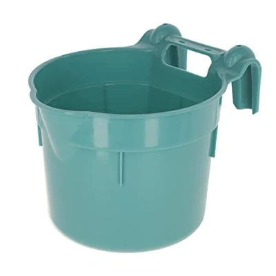 Image of Kerbl Hanging Feeding Trough Aqua HangOn Approx. 8 Litres Aquamarine