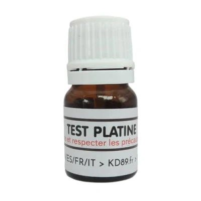 Image of KD89 Reagent Test Solution For Gold, Silver, Platinum 2.5 ml Jewelry, Coins, Ingots Multi Language Instructions