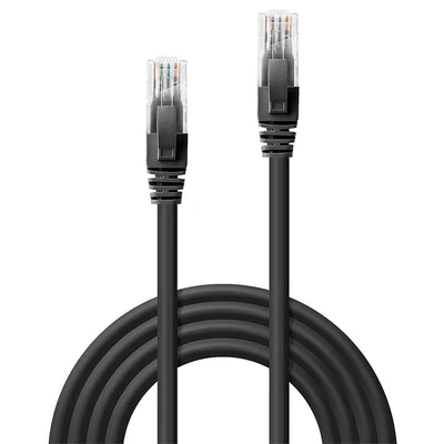 Image of LINDY 2m Cat.6 U/UTP Network Cable, Black