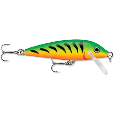 Image of Rapala CountDown Lure with Two No. 7 Hooks, 1.5 2.4 m Swimming Depth, cm Size, Rainbow Trout