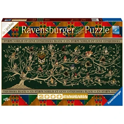Image of Ravensburger Harry Potter Jigsaw Puzzles for Adults and Kids Age 12 Years Up 2000 Pieces The Black Family Tree