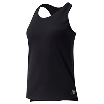 Image of New Balance Core Run Tank, Women, Black, XS
