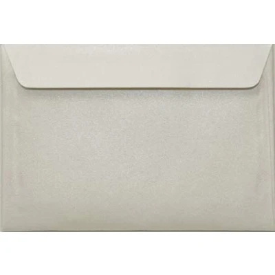 Image of Netuno 25 Cream Pearlescent envelopes DIN C6 114x162mm 4.49x6.39 inches 110gsm Sirio Pearl Oyster Shell Peel&amp;Seal Square Flap no Window for Wedding Invitations Birthday Greeting Cards menu Christmas