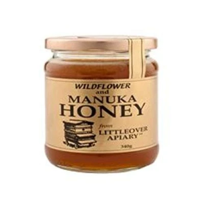 Image of Littleover Apiaries Manuka and Wildflower Honey 340g (Pack of 3)