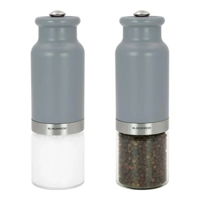 Image of Blackmoor Gravity Salt and Pepper Mill Set Grey