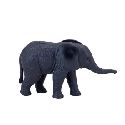 Image of MOJO African Elephant Calf Hand Painted Toy Figure Wildlife Collection True to Life &amp; Highly Detailed Designed in UK