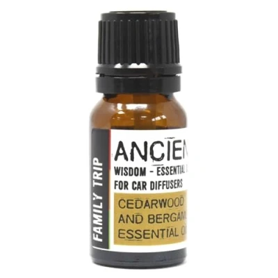 Image of Ancient Wisdom 10ml Aromatherapy Car Blend Family Trip