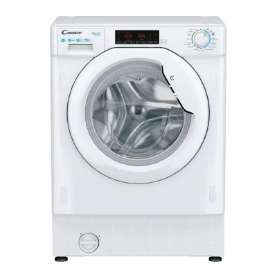 Image of CANDY CSD49TWM5/1 80 Integrated 9 kg 1400 Spin Washing Machine, White