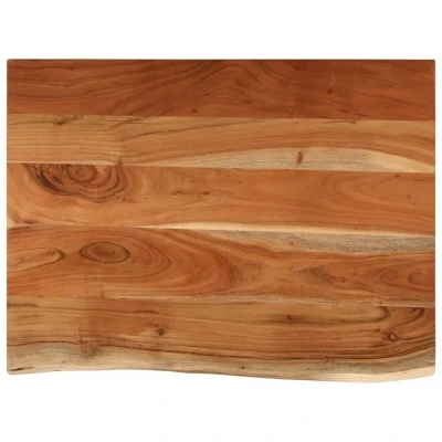 Image of vidaXL Bathroom Countertop 70x60x2.5 cm Rectangular Solid Wood Acacia