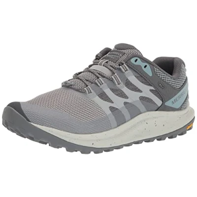 Image of Merrell Antora 3 Hiking shoes, Women&#039;s, Size: 7.5, Grey Synthetics/textile
