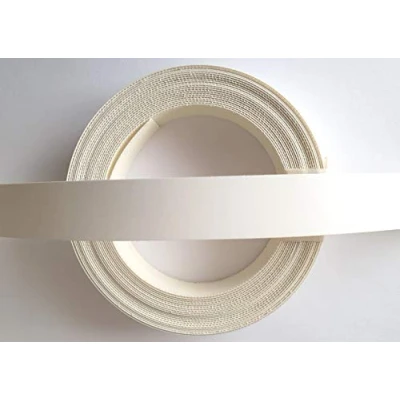 Image of Veneers Online Ltd Iron on White Smooth 22mm Preglued Melamine Edging Tape 5 Metres