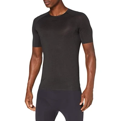 Image of Craft Men&#039;s Pro Dry Nanoweight Short Sleeve Jerseys, Black, S UK