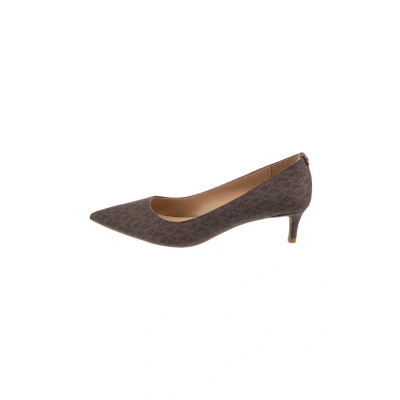 Image of Michael Kors Alina FLEX Kitten Classic heels, Women&#039;s, Size: 3.5, Brown Airmesh