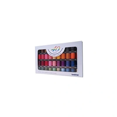 Image of Brother 40 Assorted Embroidery Threads