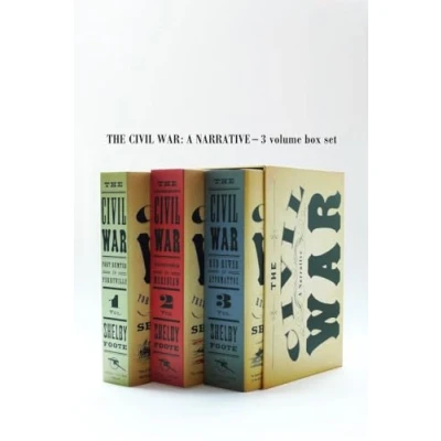 Image of Civil War Volumes 1 3 Box Set: A Narrative: Fort Sumter to Perryville, Fredericksburg Meridian, Red River Appomattox