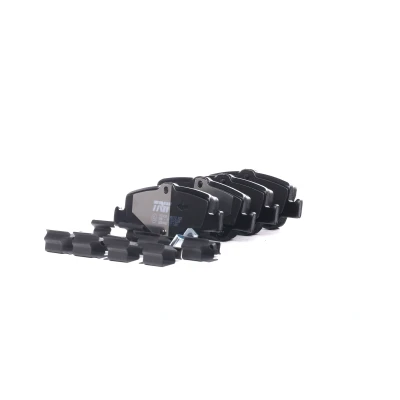 Image of 0446602170, 0446602180, 0446602181, 0446602182, 0446602280 Brake pad set TRW COTEC GDB3480 with acoustic wear warning accessories