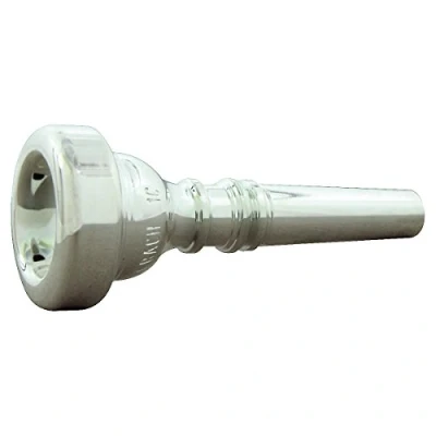 Image of Vincent Bach 3491C Cornet Mouthpiece, Silver, 1C Cup, Medium, 17.00mm