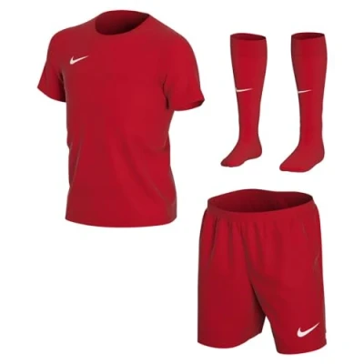 Image of Nike LK NK DRY PARK20 Kit Set K Football University Red/University Red/(White), X Small