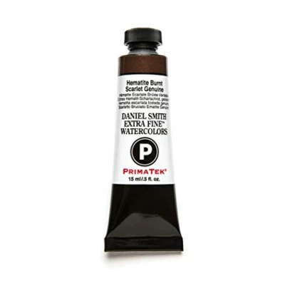 Image of Hematite Burnt Scarlet Genuine Series 3, 15ml Tube Daniel Smith Extra Fine Watercolour