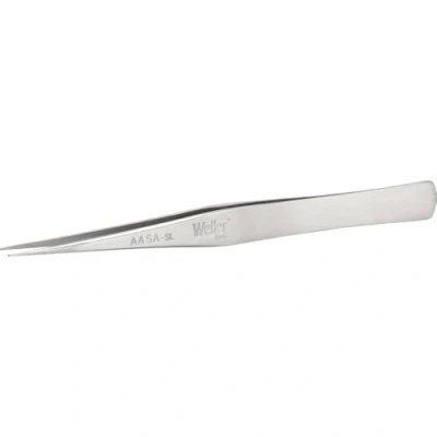 Image of Weller Erem AASASL Precision Tweezers with Fine, Robust Tips for Standard Applications, 127 mm