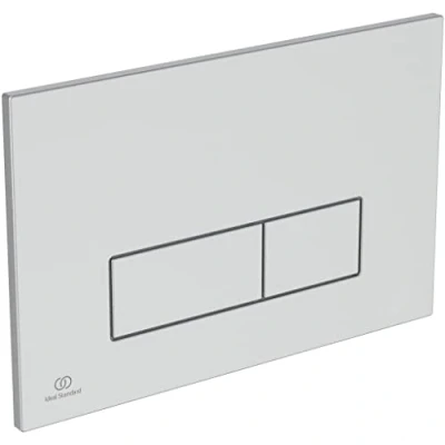 Image of Ideal Standard Oleas M2 Mechanical Toilet Flush Plate, R0121JG, Matt Chrome