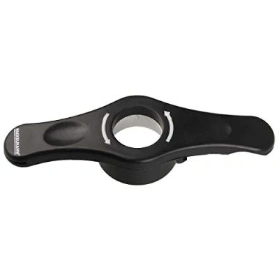 Image of FACKELMANN multi opener 4 in 1 black, plastic, approx. 14.5cm