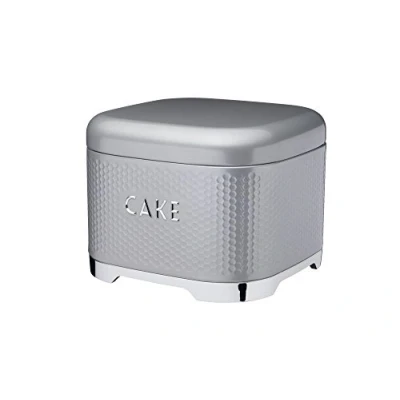 Image of Lovello Retro Shadow Grey Textured Cake Tin