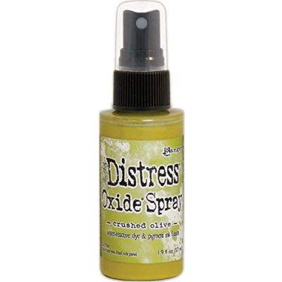 Image of Ranger Tim Holtz Distress Oxide Spray Crushed Olive, 57 ml