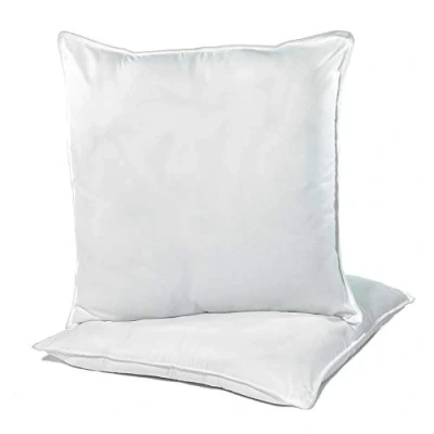 Image of Diana Cowpe 1 X CONTINENTAL SQUARE MICROFIBRE BOUNCE BACK PILLOW 65CM (26&quot;x26&quot;) Cushions