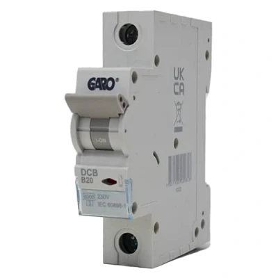 Image of Garo Diamond 20A 1 Pole MCB B Curve 6kA DCBGRB120