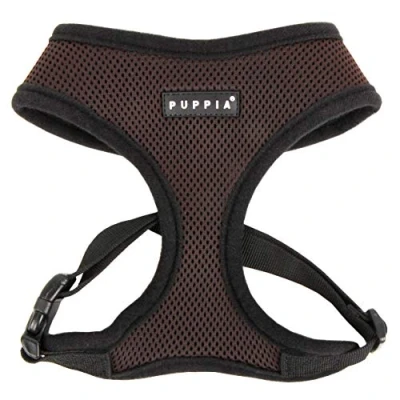 Image of Puppia Soft Harness, XL, Brown