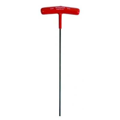 Image of BONDHUS, 3MM T Handle HEX Driver 9&quot;, 3MM, 15356
