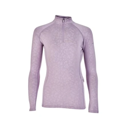 Image of Shires Aubrion Revive Young Rider Winter Base Layer Mauve 11 12 Years